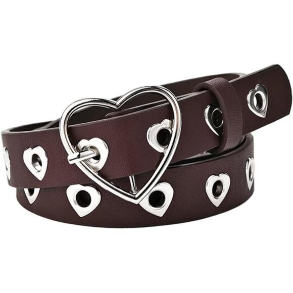 Accessories - Gothic Belt Love Rivet